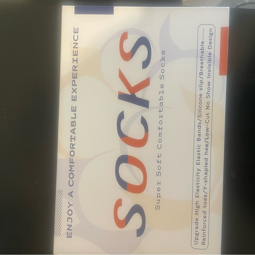 Comfortable No-Show Socks - Black